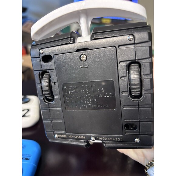 Sharper Image Mecha Rivals Remote Control Battle Robots Game Set Blue White - Picture 6 of 8